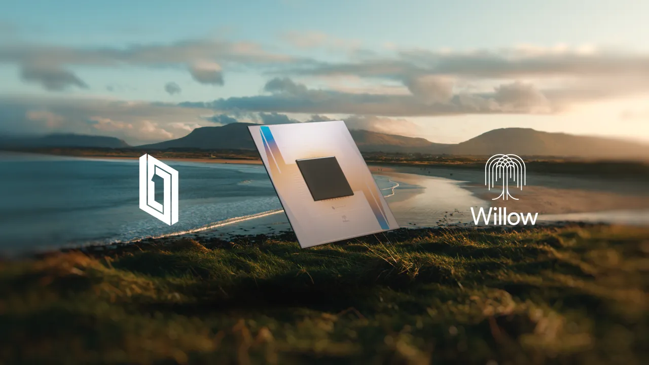 Googleが2024年12月に発表した105量子ビットの量子チップWillow
