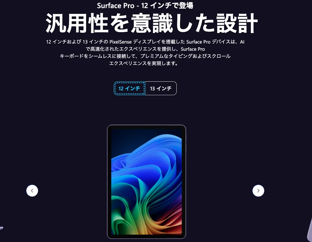 12インチイメージ