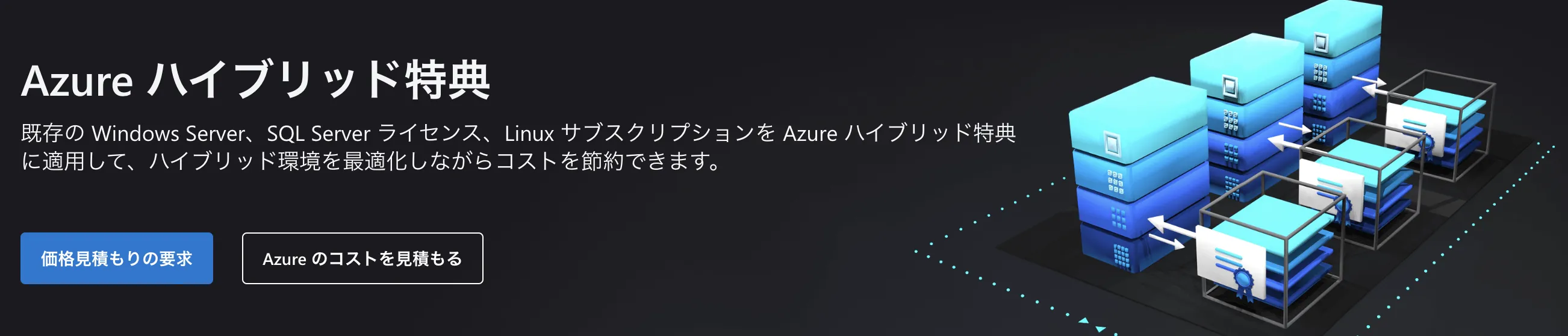 Azure　ハイブリッド特典