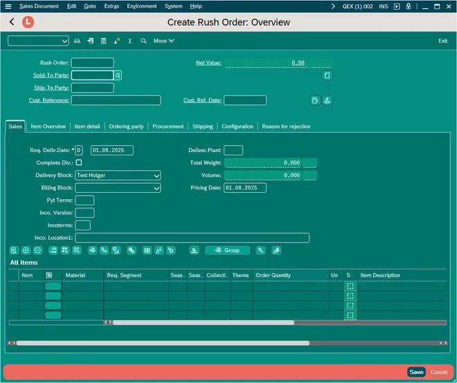 SAP GUI 8.10 カスタムテーマ サンプル