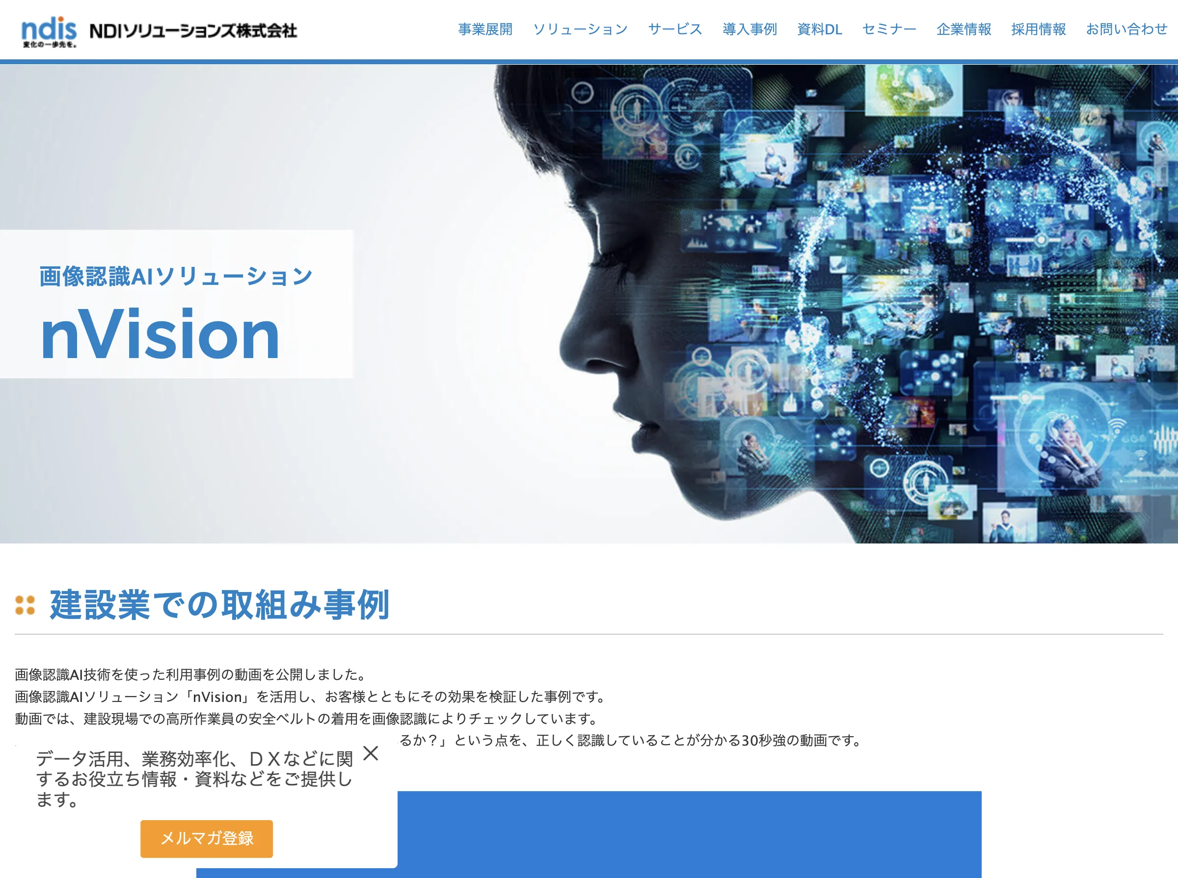 nVision(NDIソリューションズ株式会社)
