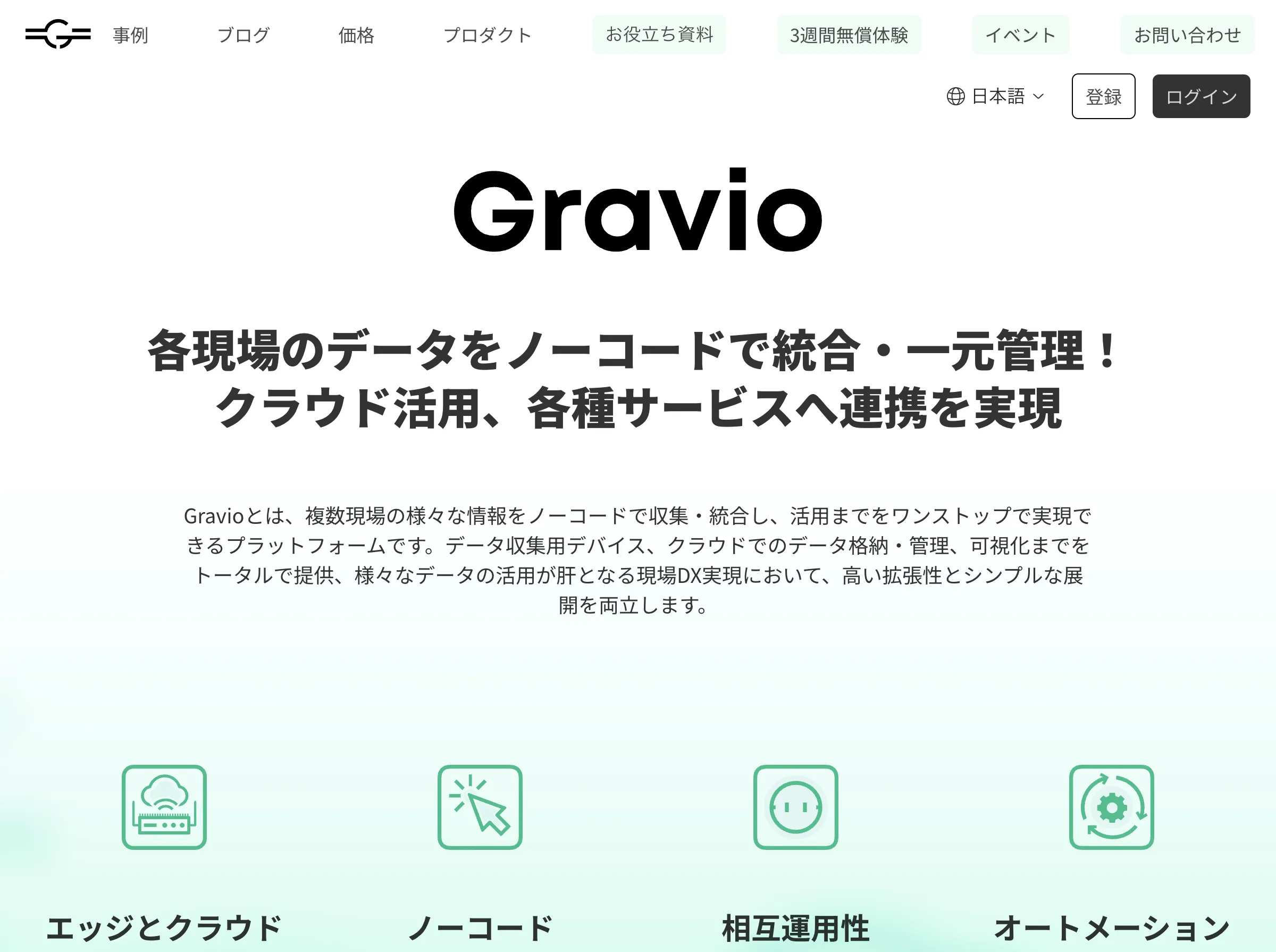 新Gravioの紹介画像